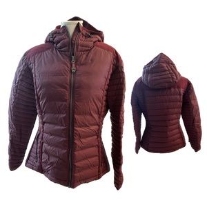 NWOT | KUHL Spyfire Down Jacket | Size Large | Burgundy Red